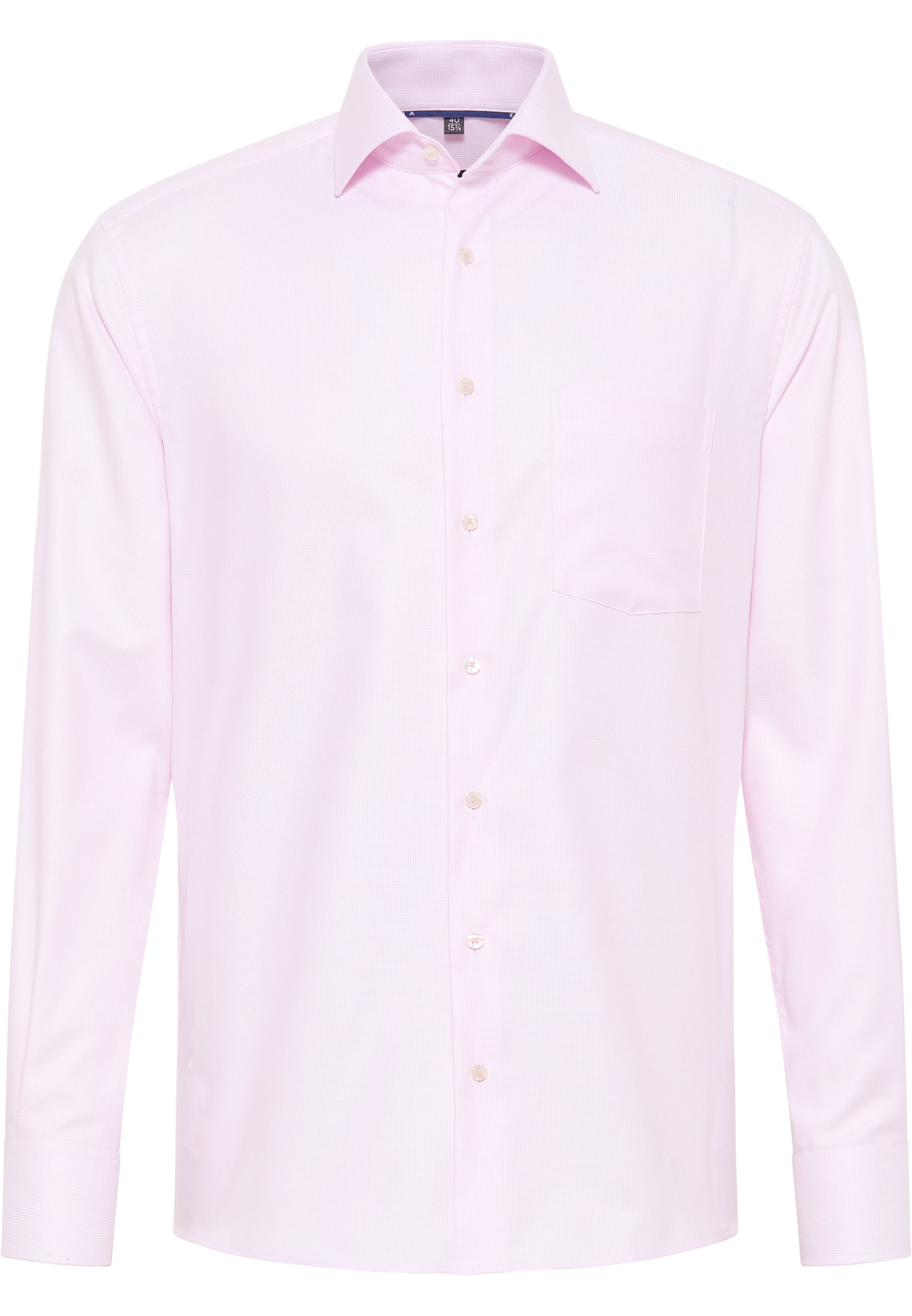 ETERNA MODERN FIT Langarm Hemd - Blush Quartz Twill - 3116-50-X169