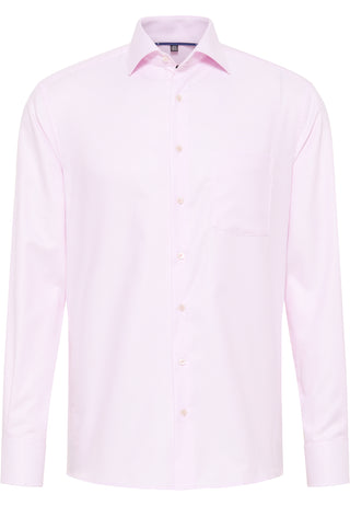 ETERNA MODERN FIT Langarm Hemd - Blush Quartz Twill - 3116-50-X169