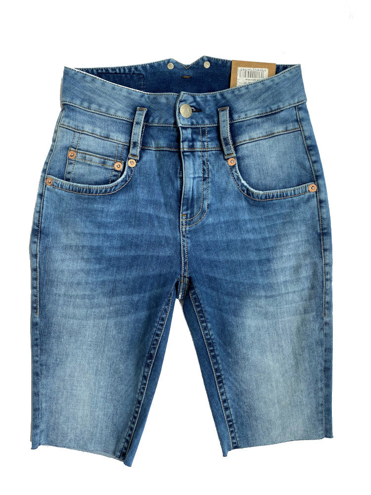 HERRLICHER PITCH HI BIKE SHORTS - Stormy Coast Blue - 5238-RD100-004