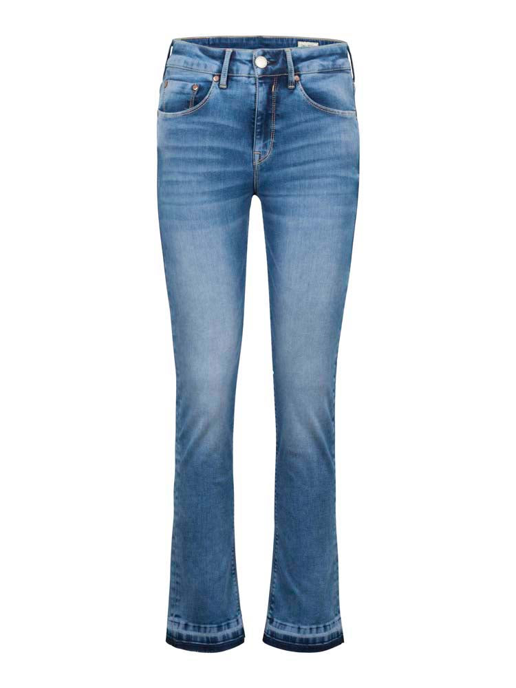 HERRLICHER SUPER G Boot Cropped Reused Denim - Faded Harbor Blue - 5790-RD100-004