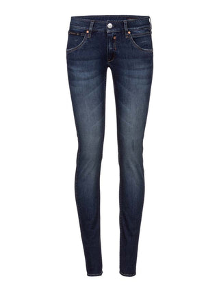 HERRLICHER TOUCH Slim Organic Denim - Deep Indigo Used - 5705-OD133-676