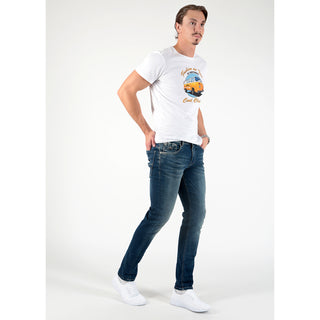 MOD JEANS RICARDO - Petrol Wash Blue Jogger - AU20-1002.3184