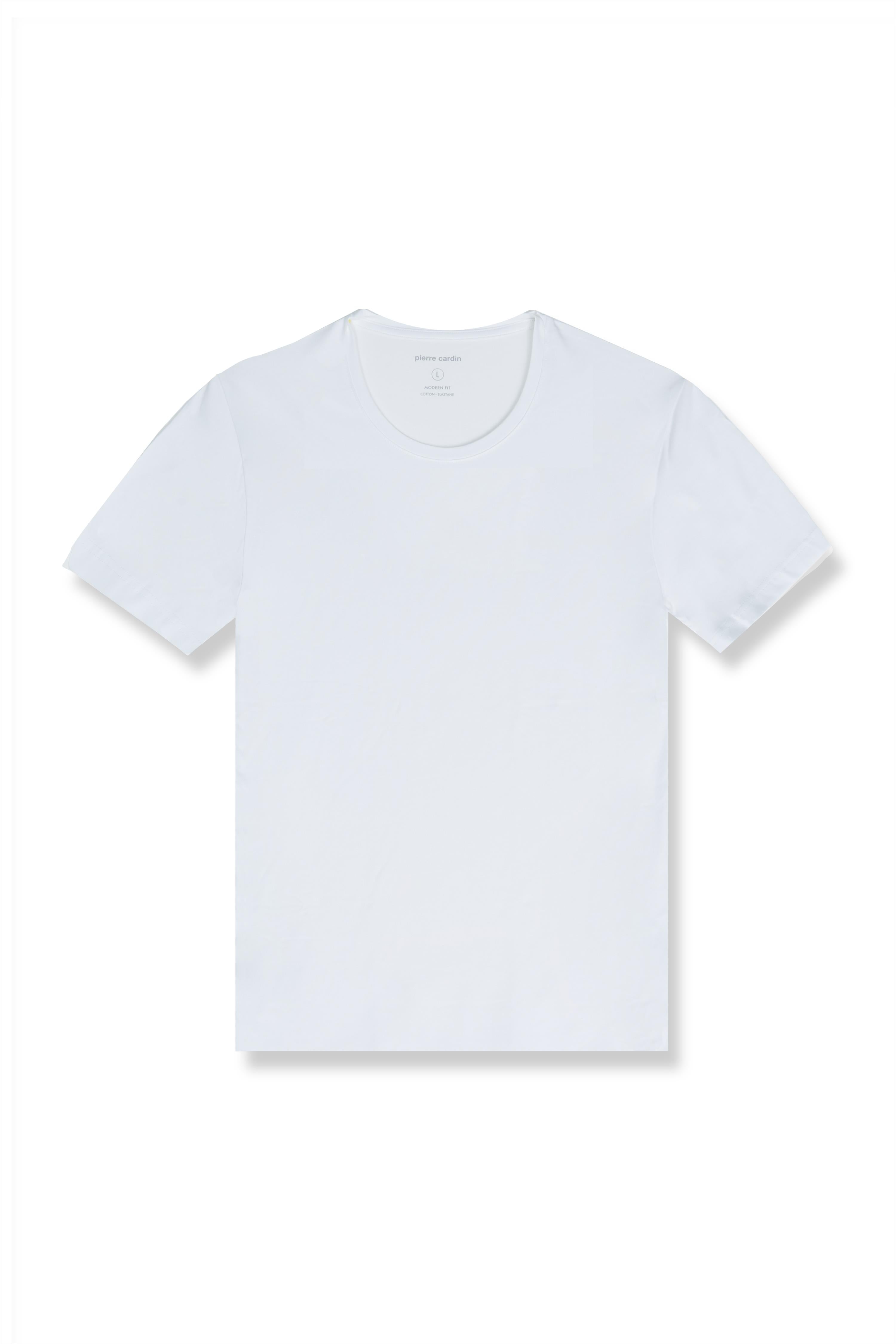 PIERRE CARDIN Doppelpack T-Shirt - Cloud White - 29990 9000.1010
