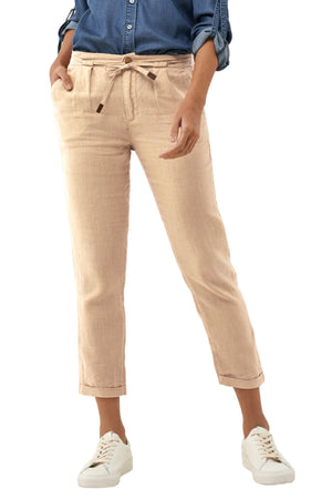 salsa jeans juin jogger lin beige 122843.1032