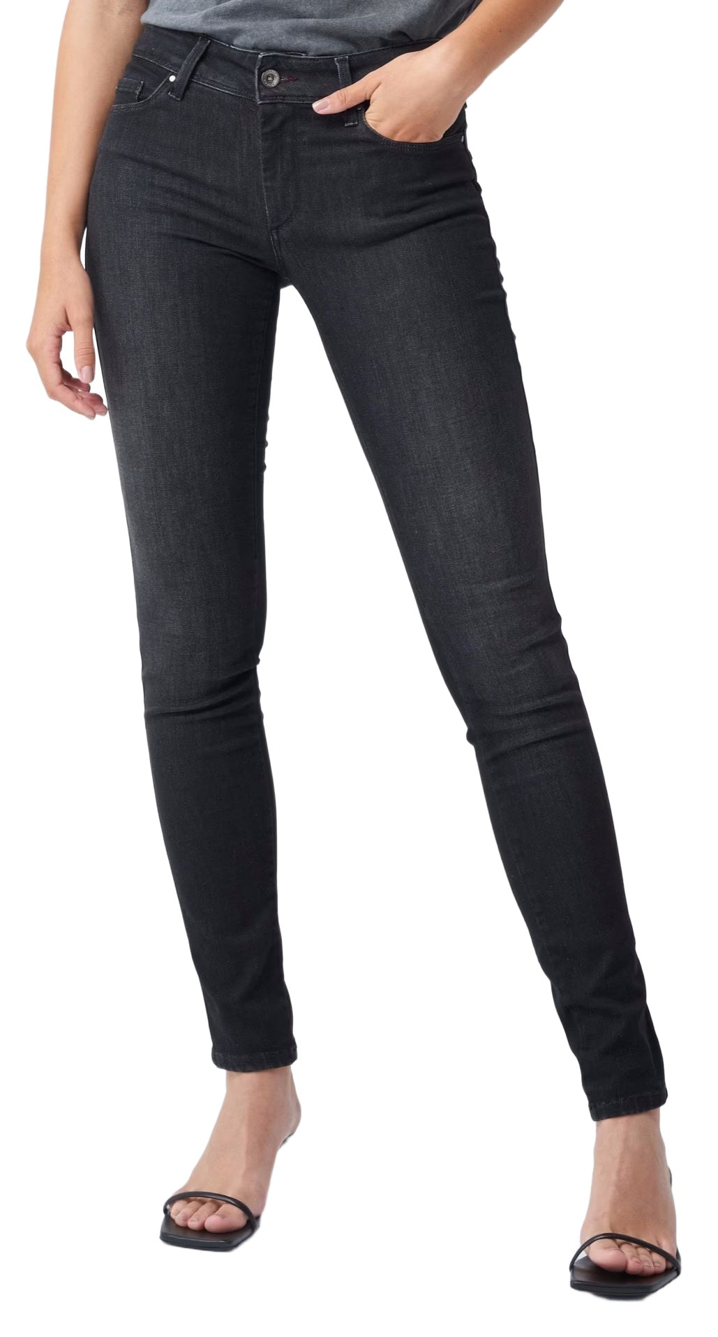 SALSA Wonder Push Up Jeans - Midnight Twill Black - 125355.0000