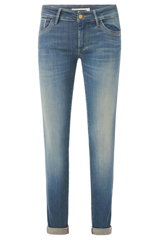 SALSA Wonder Push Up Skinny-Jeans - Faded Atlantic Blue - 125943.8504
