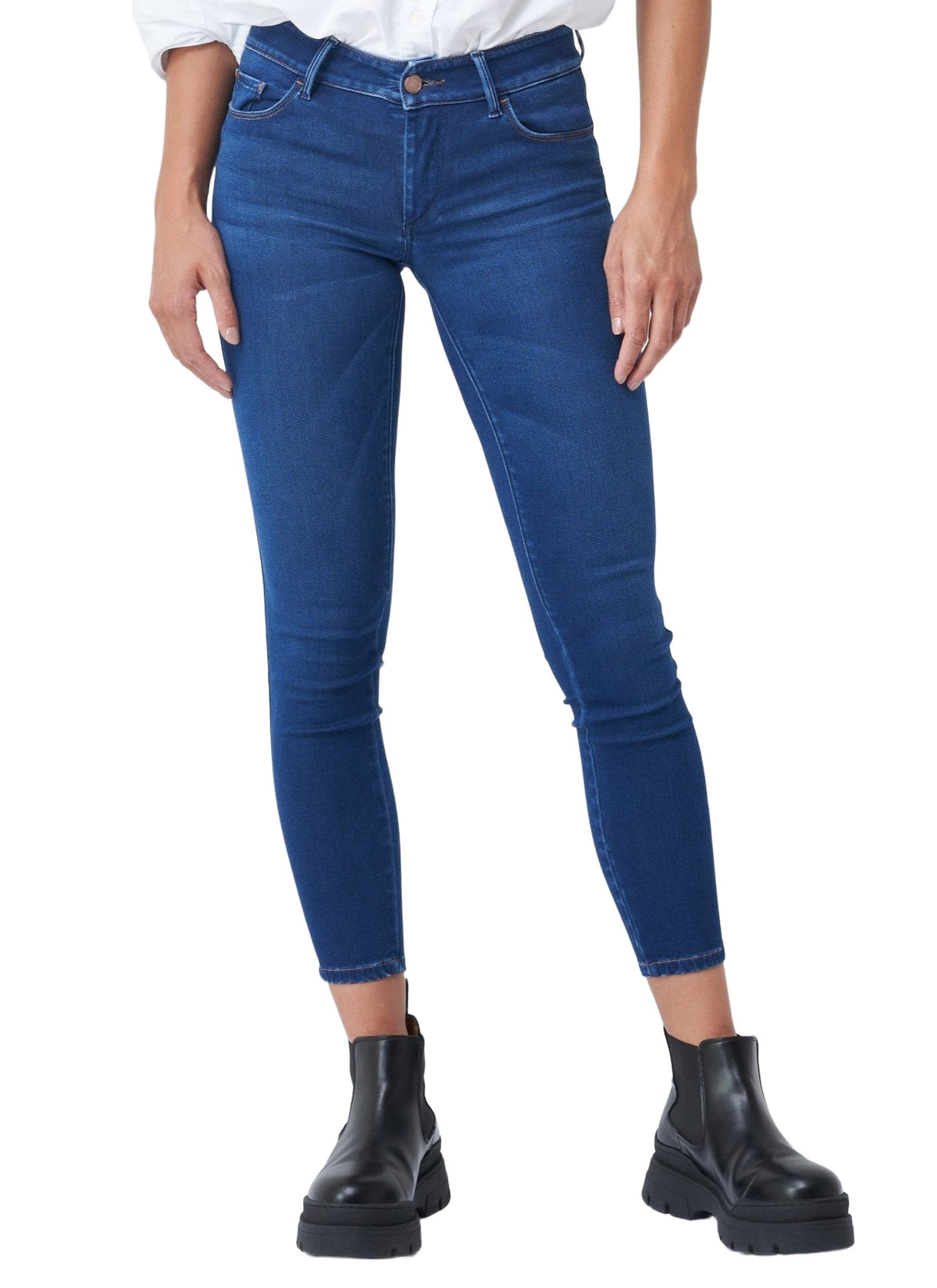 SALSA Wonder Push Up Skinny Jeans - Ocean Velvet Blue - 126071.8503