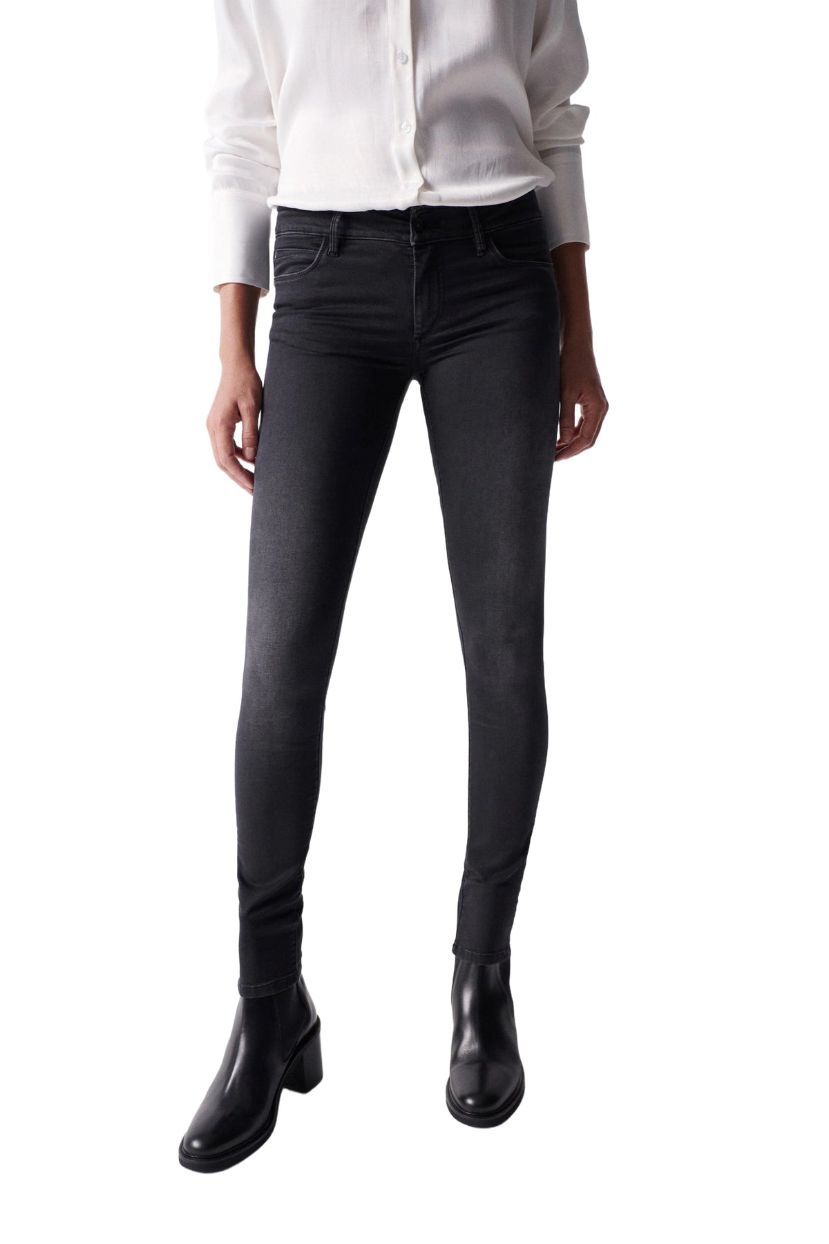 SALSA Wonder Push Up Jeans - Midnight Shadow Black - 126845.0000