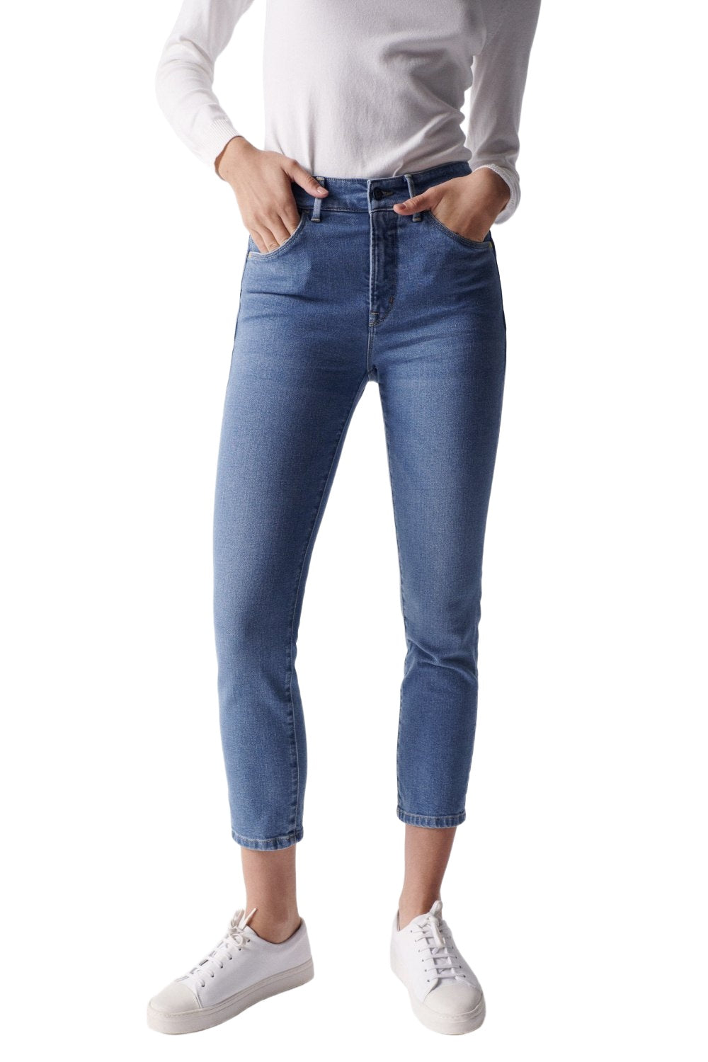 SALSA Secret Push In Jeans - Harbor Mist Blue - 127257.8503