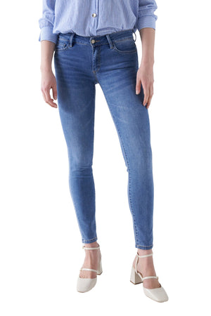 SALSA WONDER PUSH UP Jeans - Breezy Sky Blue - 21008459.852