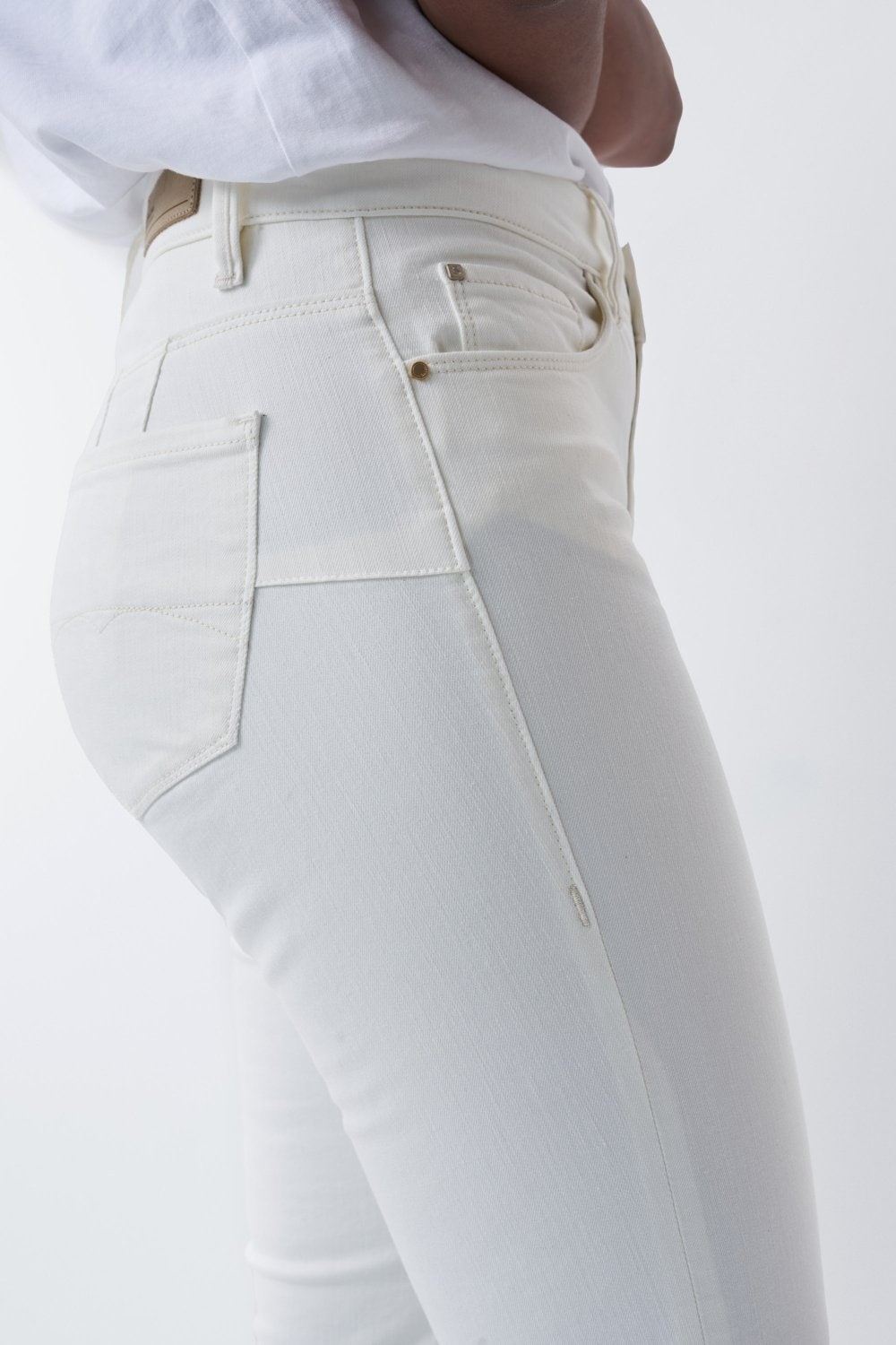 SALSA JEANS WONDER PUSH UP beige naturel 126821.0071 von Salsa