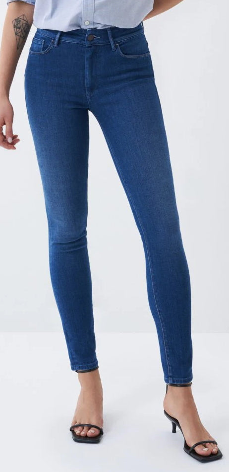 SALSA Wonder Push Up Jeans - Indigo Harbor Blue - 126847.8503