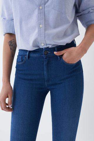 SALSA Wonder Push Up Jeans - Indigo Harbor Blue - 126847.8503