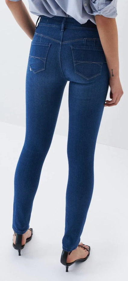 SALSA Wonder Push Up Jeans - Indigo Harbor Blue - 126847.8503 von Salsa
