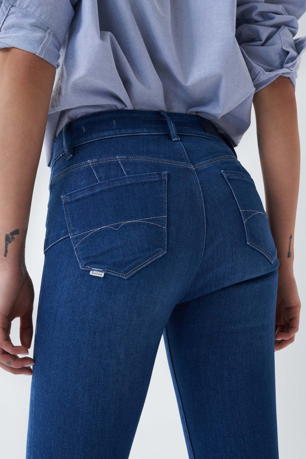 SALSA Wonder Push Up Jeans - Indigo Harbor Blue - 126847.8503 von Salsa
