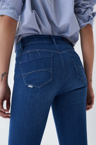 SALSA Wonder Push Up Jeans - Indigo Harbor Blue - 126847.8503