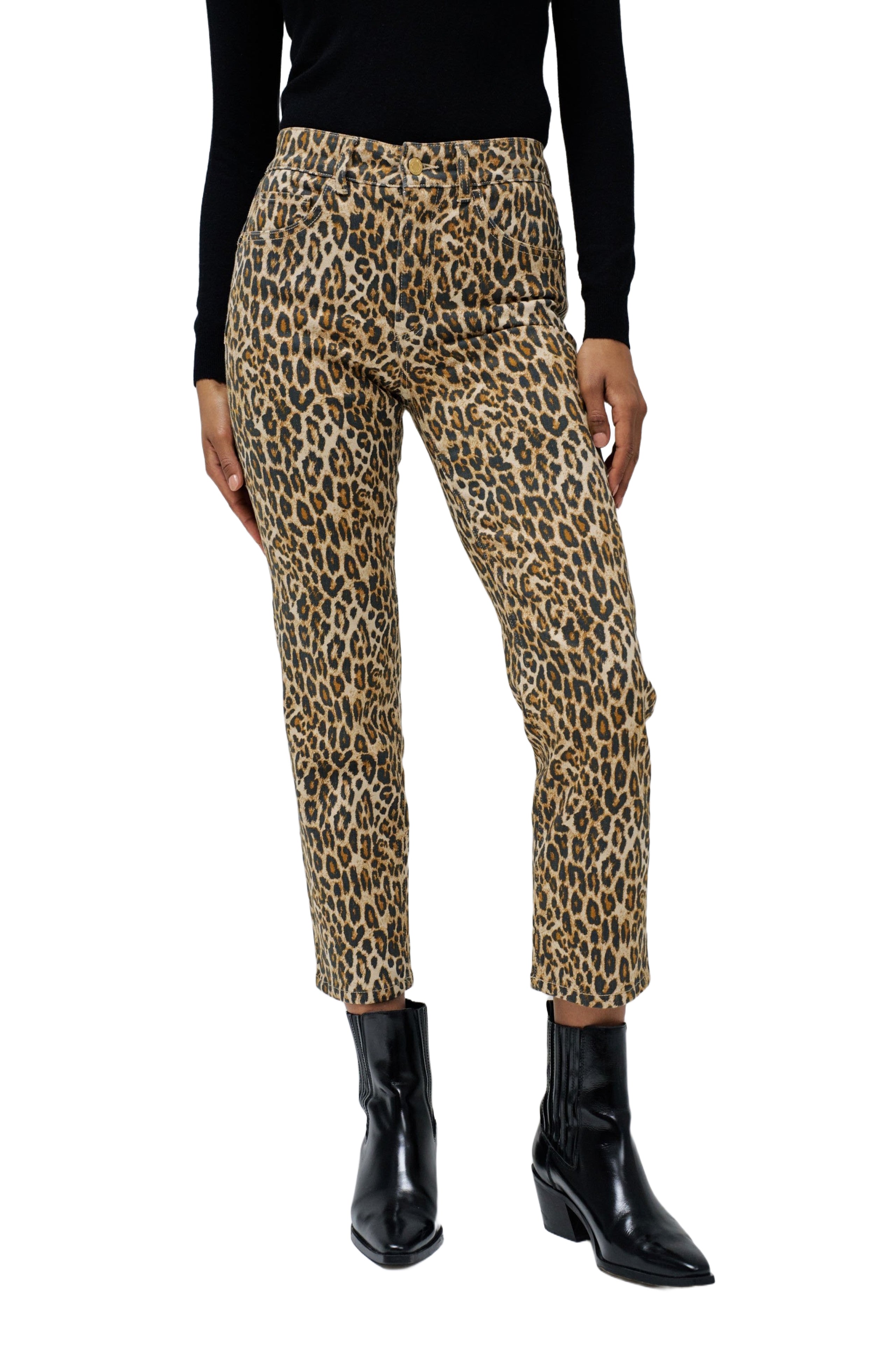 SALSA Faith Five Pocket - Desert Leopard Tan - 21009698.856