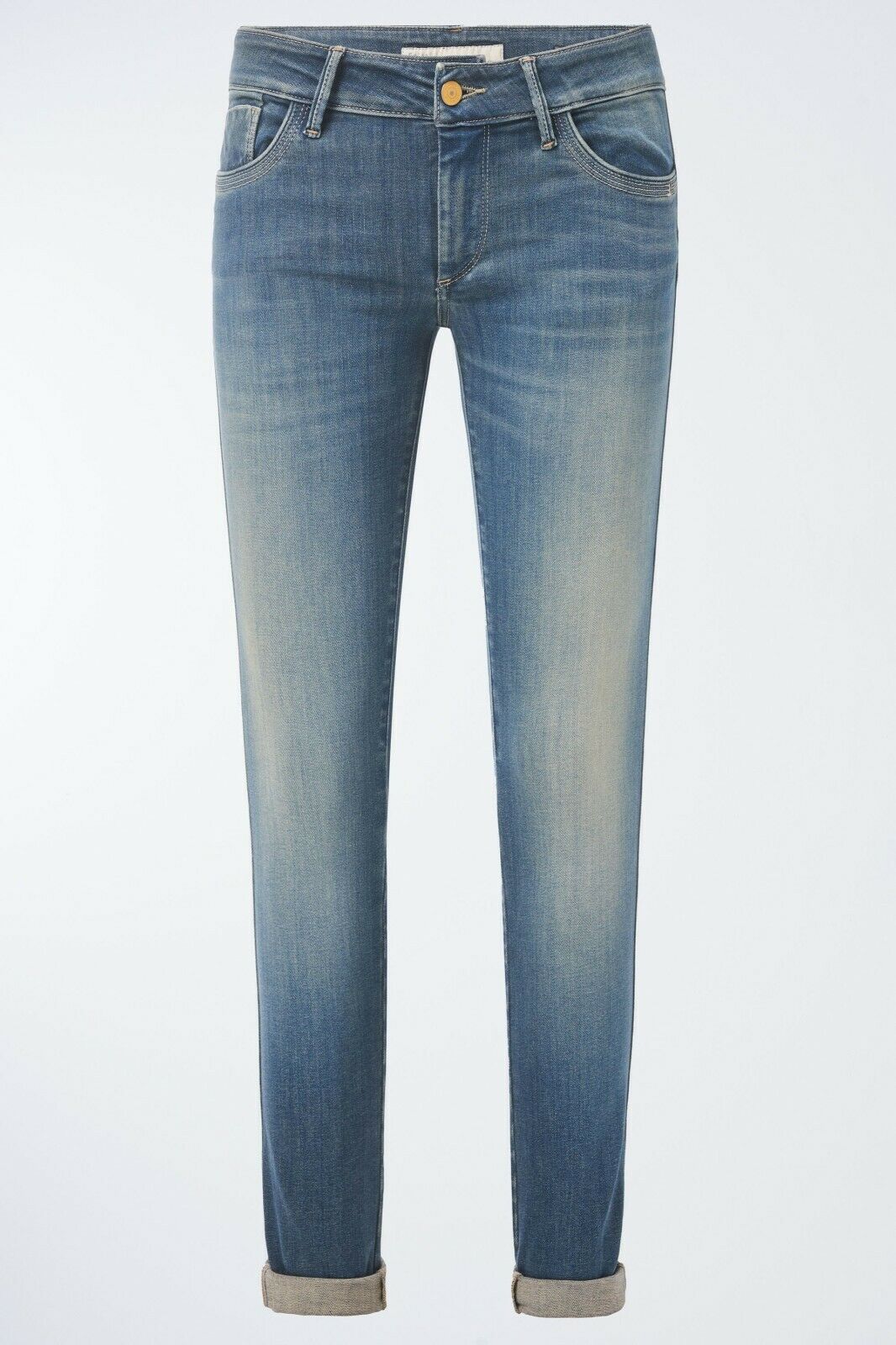SALSA Wonder Push Up Skinny-Jeans - Faded Atlantic Blue - 125943.8504