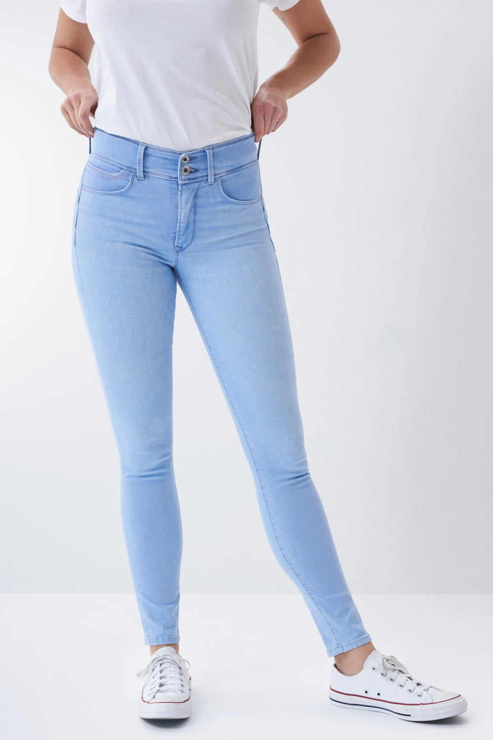 SALSA Secret Push In Jeans - Sky Fog Blue - 126355.8502