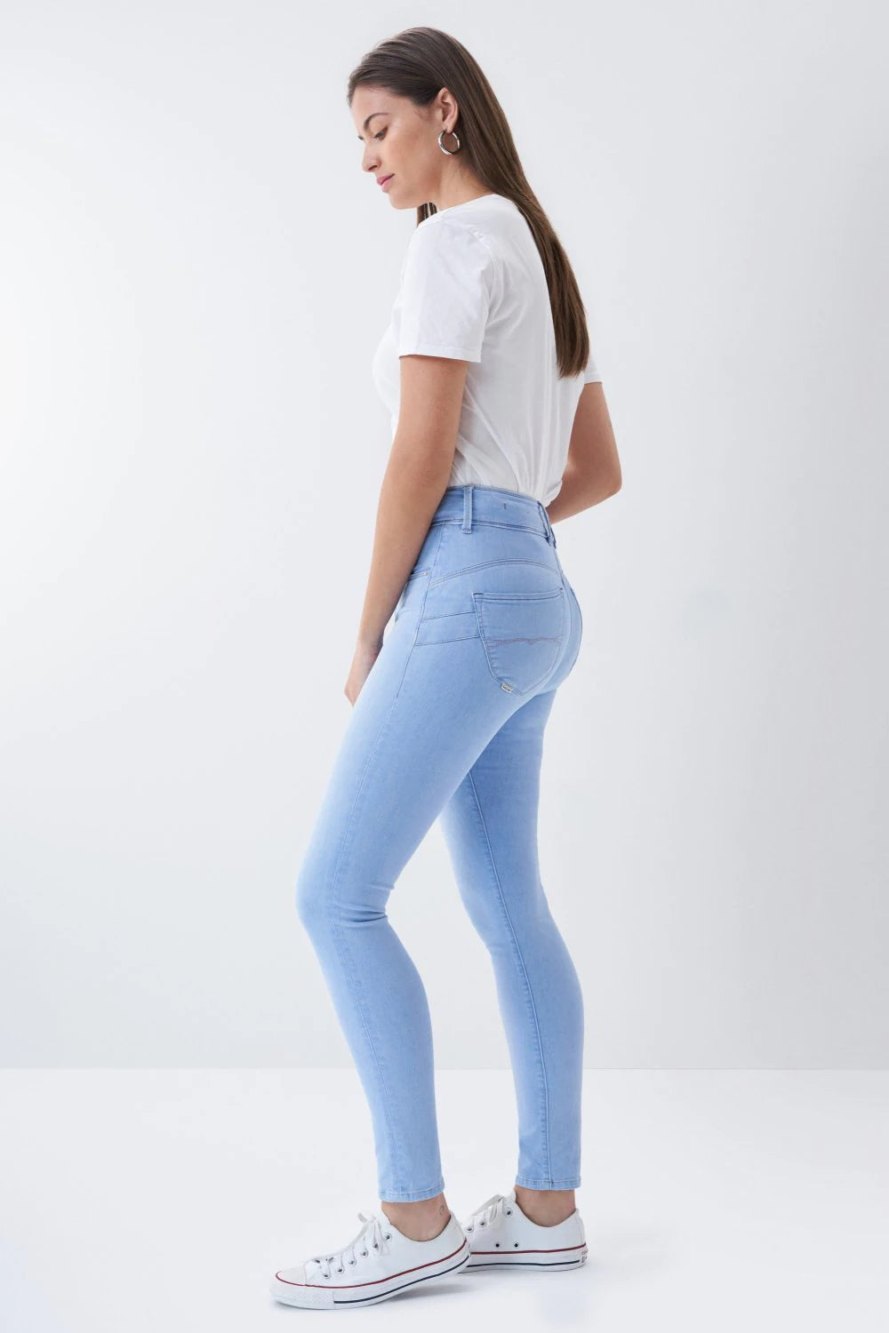 SALSA Secret Push In Jeans - Sky Fog Blue - 126355.8502 von Salsa