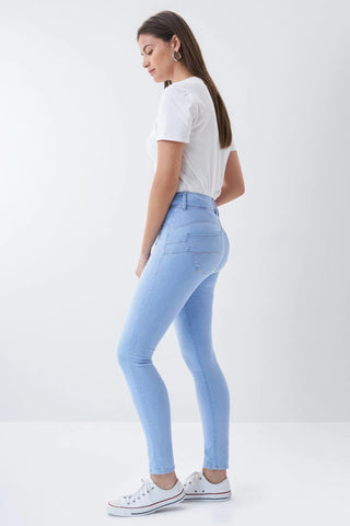 SALSA Secret Push In Jeans - Sky Fog Blue - 126355.8502