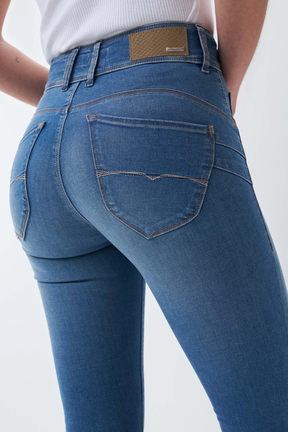 SALSA SECRET PUSH IN Jeans - Twilight Indigo - 125982.8506 von Salsa
