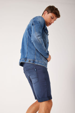 GARCIA JEANS SAVIO SHORT - Midnight Indigo - 635.292