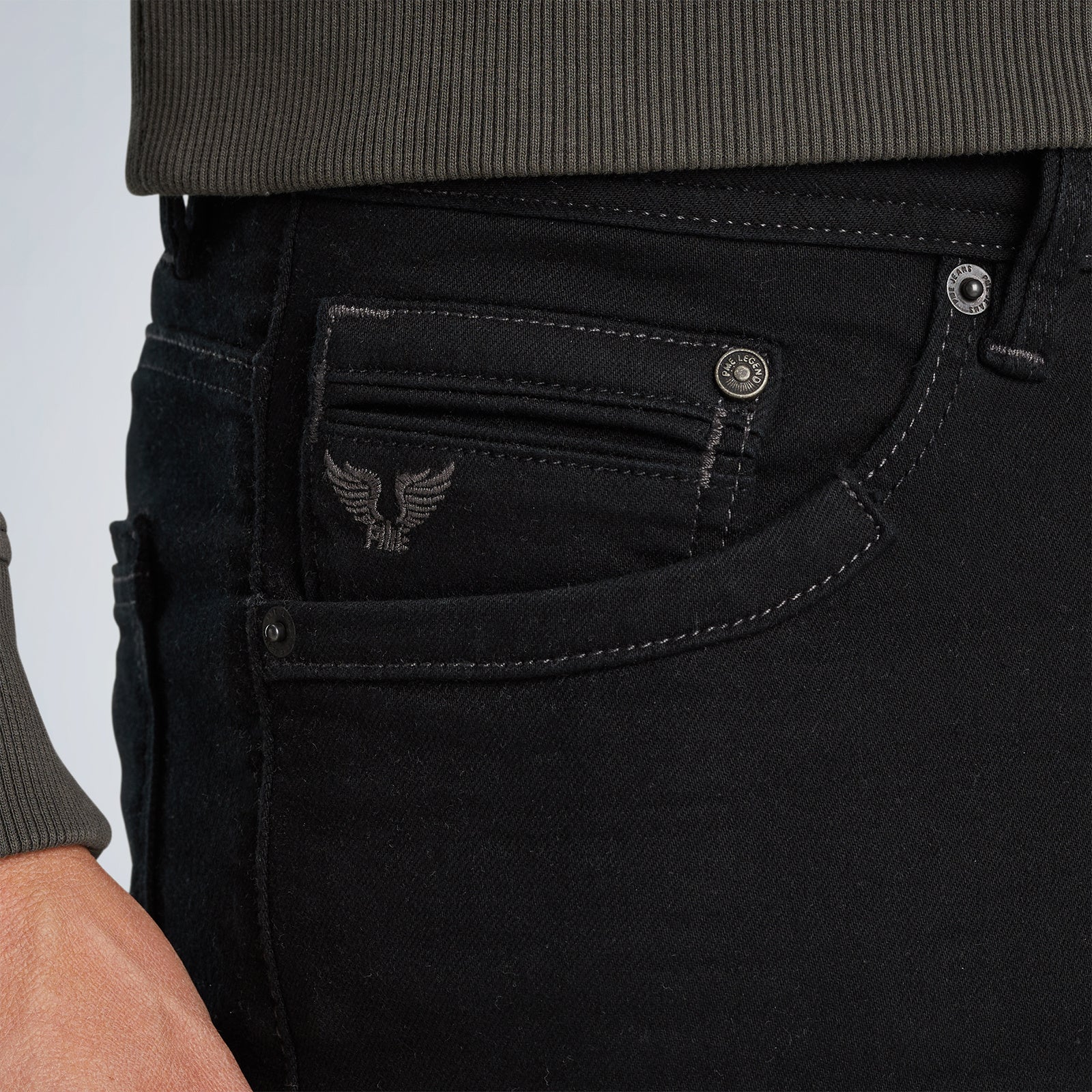 PME LEGEND Tailwheel stay black denim - Obsidian Night - PTR2410749-SBD von PME Legend