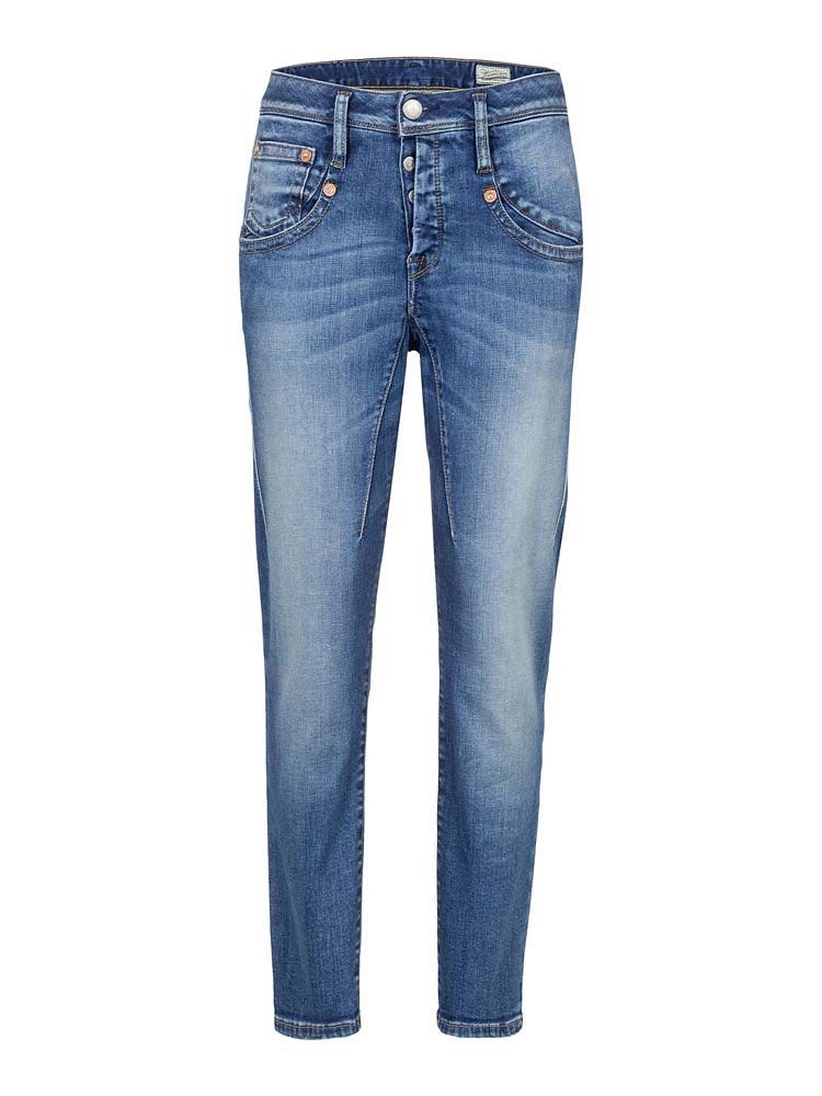 HERRLICHER Shyra Cropped Boyfriend - Azure Wash Taper - 5318-OD100-666