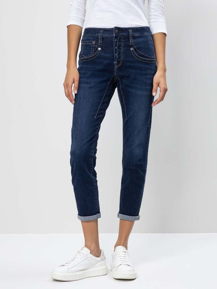 HERRLICHER SHYRA Cropped - Midnight Indigo Wash - 5318-OD102-059