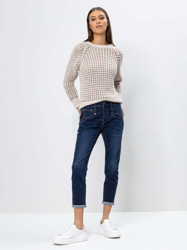 HERRLICHER SHYRA Cropped - Midnight Indigo Wash - 5318-OD102-059 von Herrlicher