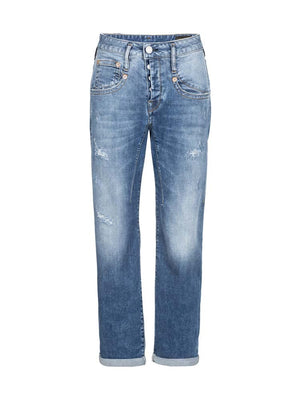HERRLICHER Shyra Middestroy Boyfriend - Faded Riviera Blue - 5840-OD101-715