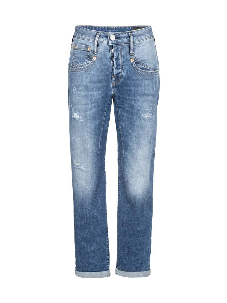 HERRLICHER Shyra Middestroy Boyfriend - Faded Riviera Blue - 5840-OD101-715