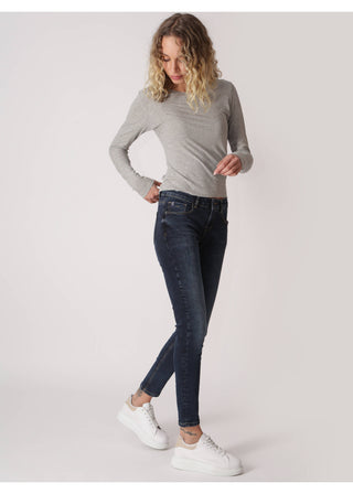 MOD JEANS SINA Jeans - Midnight Indigo Stitch - AU22-2015.3767