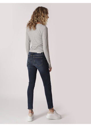 MOD JEANS SINA Jeans - Midnight Indigo Stitch - AU22-2015.3767