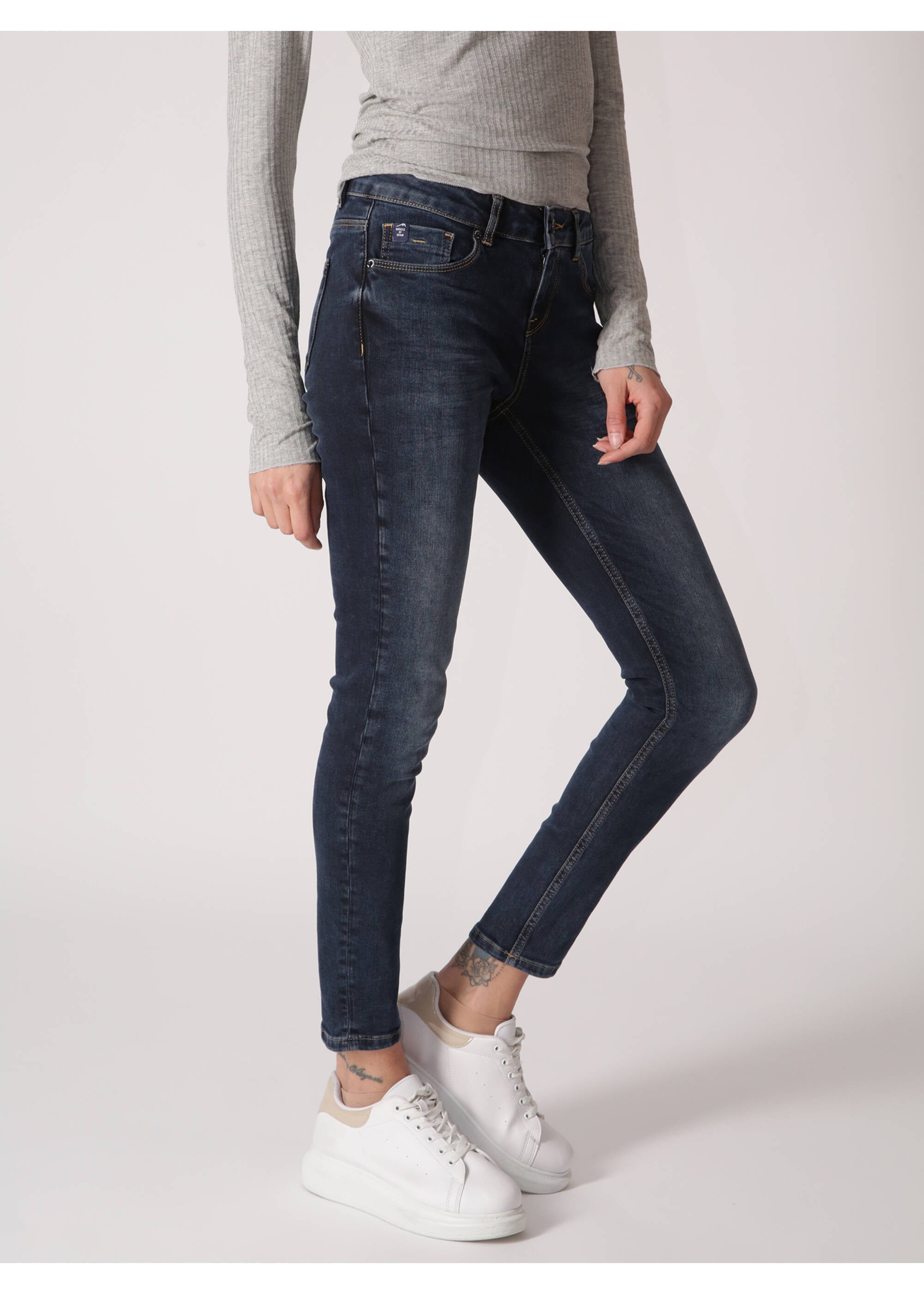 MOD JEANS SINA Jeans - Midnight Indigo Stitch - AU22-2015.3767 von MOD Jeans