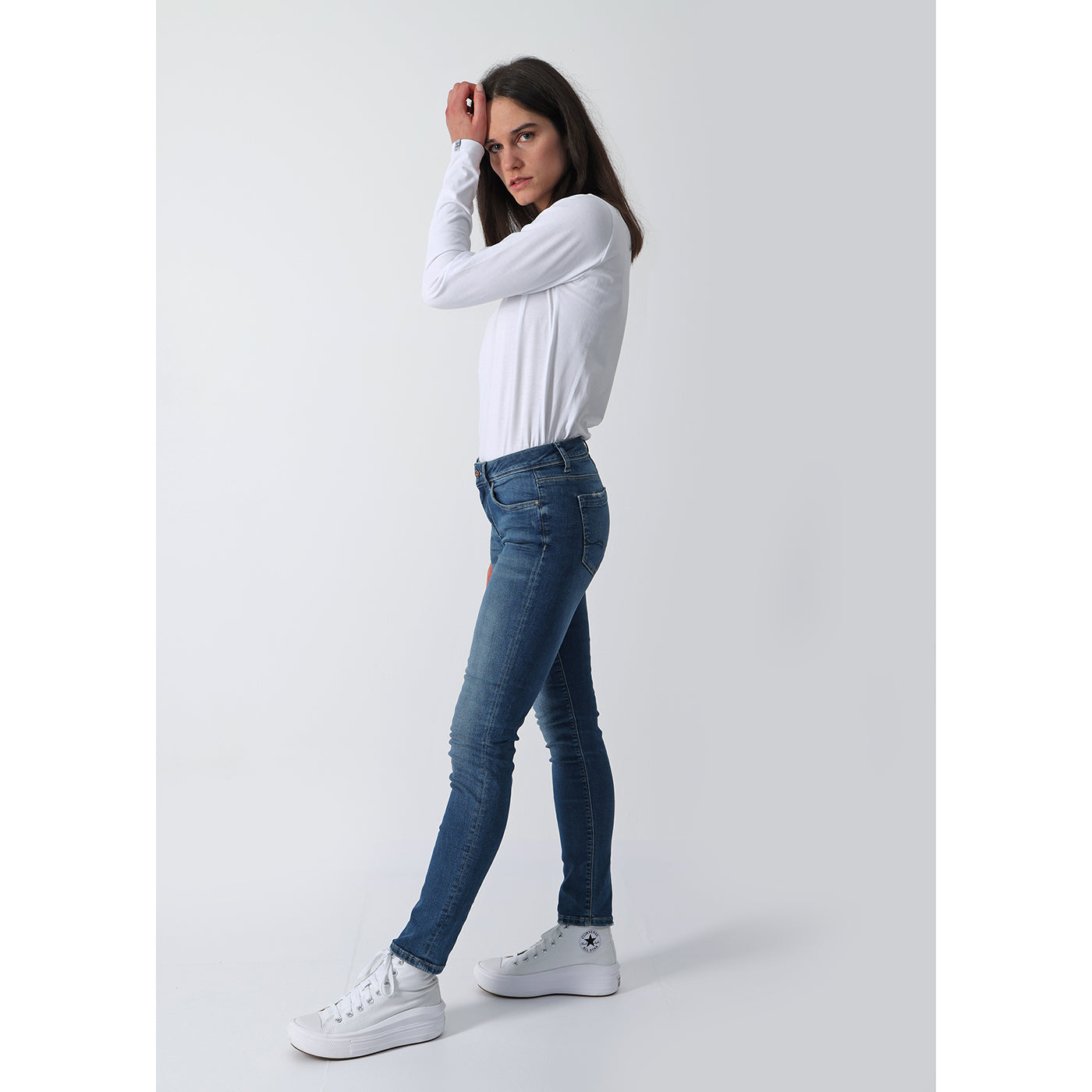 MOD JEANS Monika Jeans - Oceanwashed Harbor Blue - AU23-2045.1092