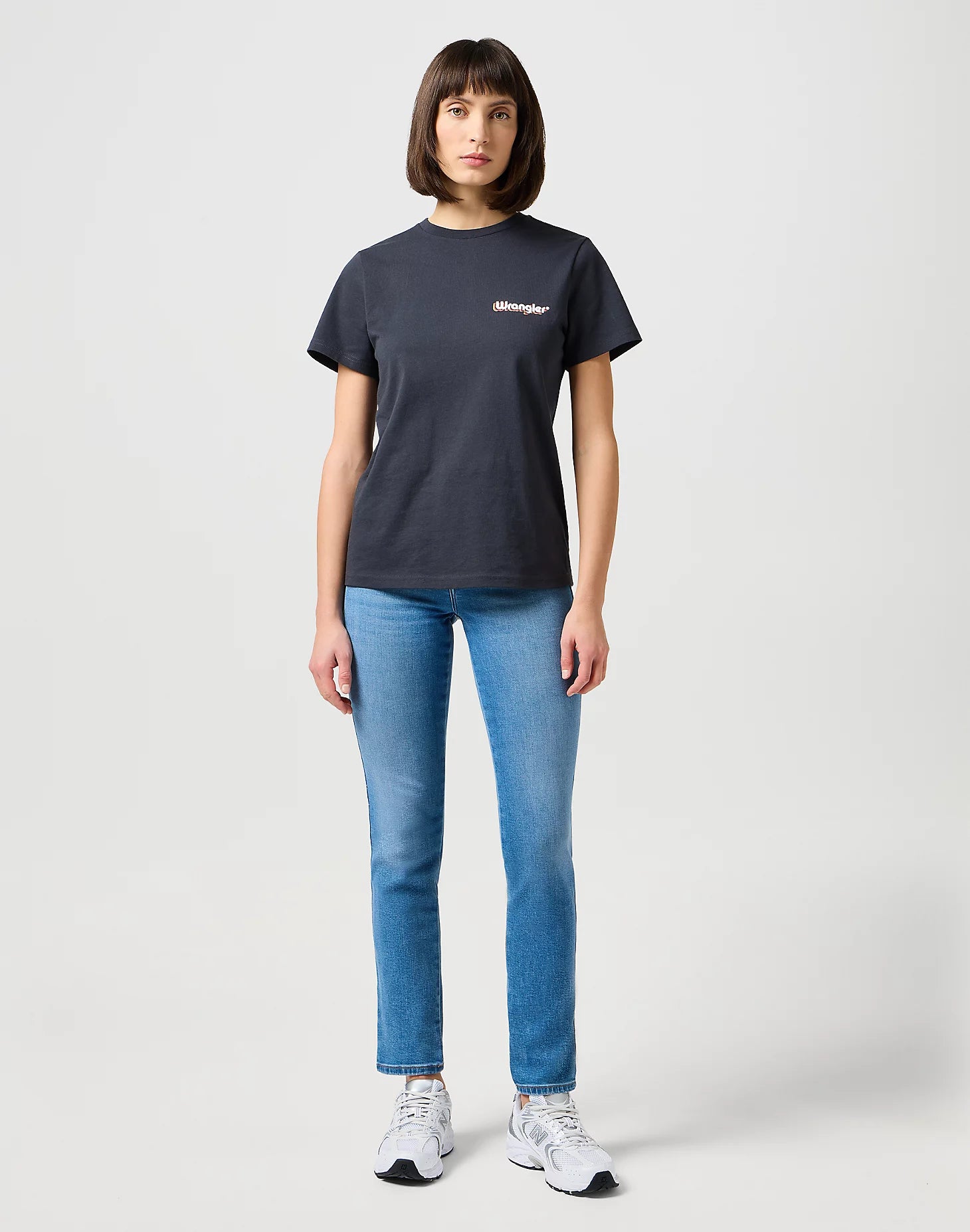 WRANGLER Slim pearl - Coastal Mist Blue - 112332355 von Wrangler
