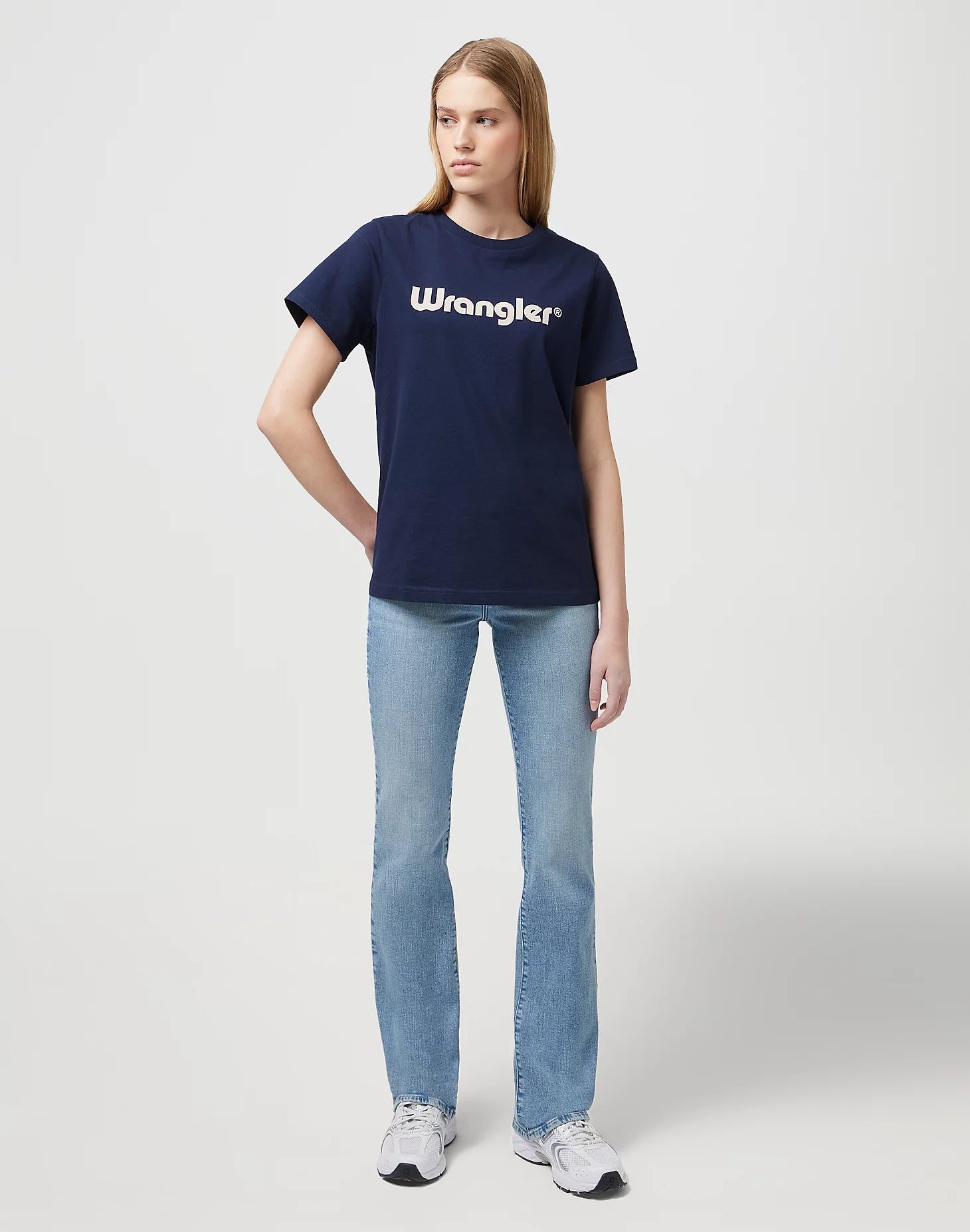 WRANGLER Bootcut southeast 112351019 - Glacier Sky Denim - 112351019 von Wrangler
