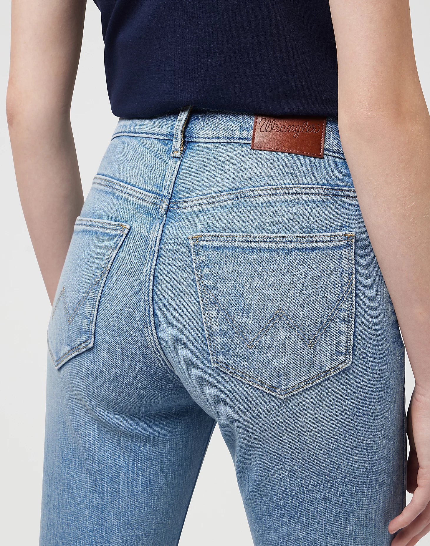 WRANGLER Bootcut southeast 112351019 - Glacier Sky Denim - 112351019 von Wrangler
