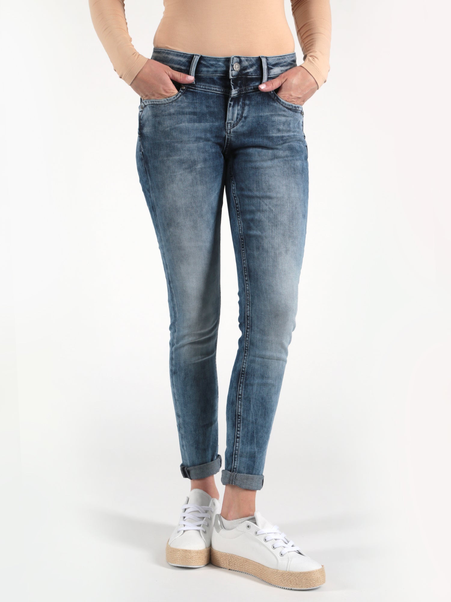 MOD JEANS Ellen Jeans - Coastal Mist Blue - SP21-2002.1431