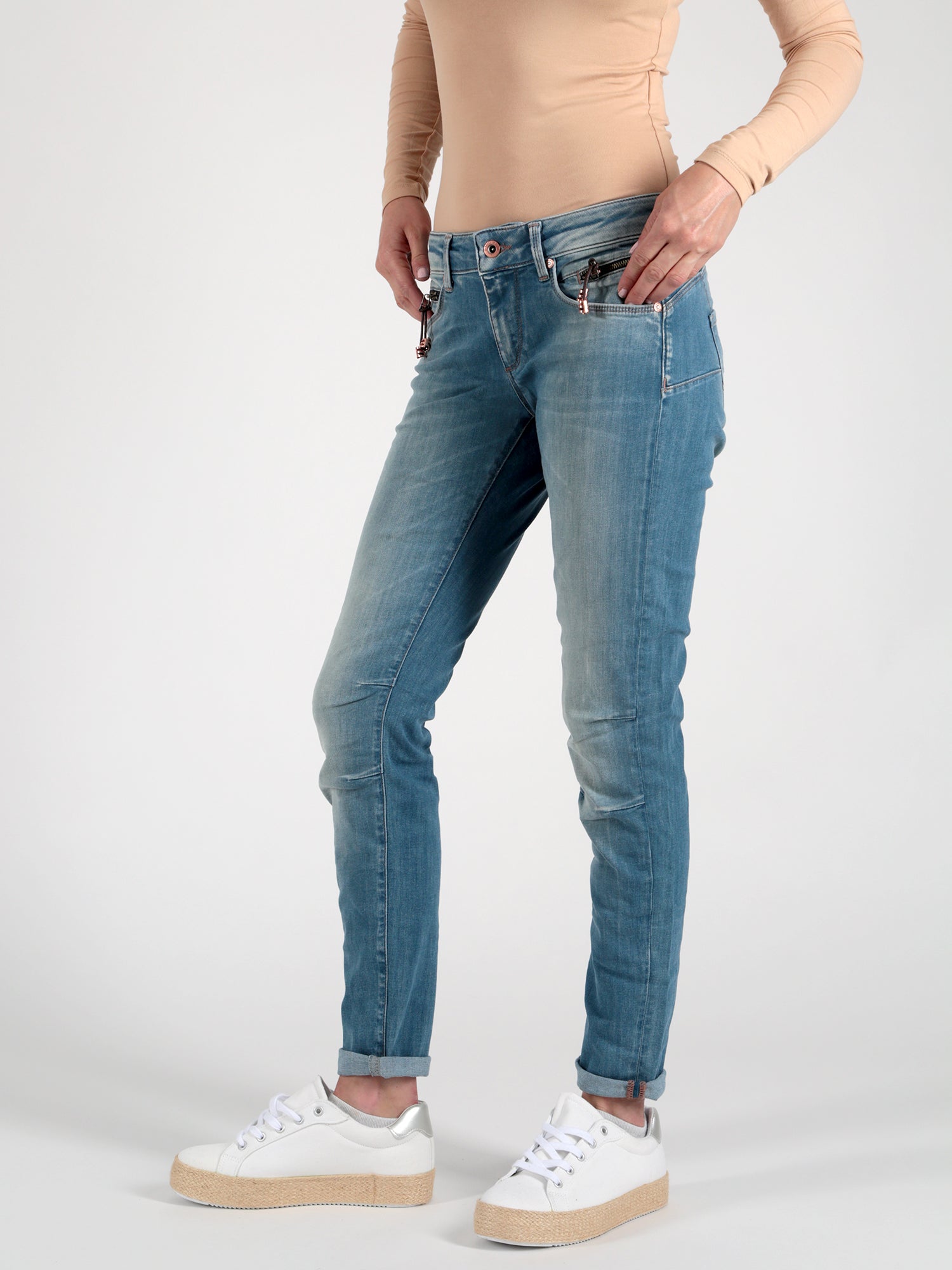 MOD JEANS EVA Five Pocket - Skywashed Copper - SP21-2006.3244