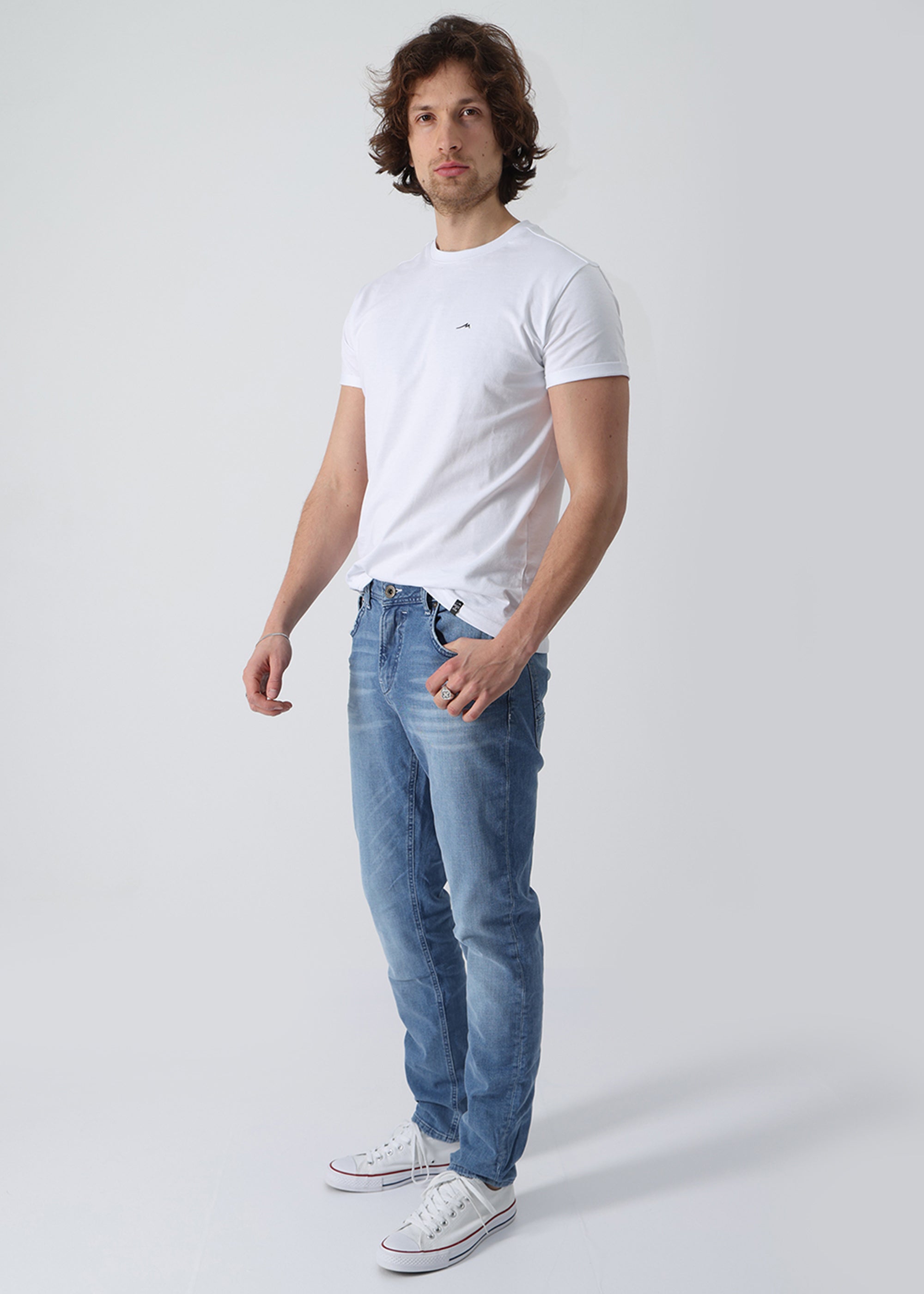 MOD JEANS Ricardo Five-Pocket - Coastal Denim Blue - SP23-1002.2877