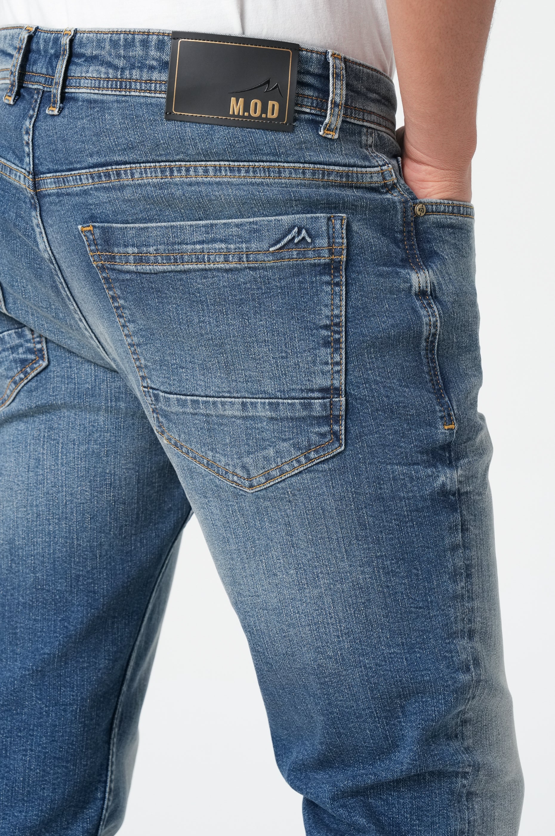 MOD JEANS Thomas Jeans - Ocean Wash Blue - SP25-1009.4226 von MOD Jeans