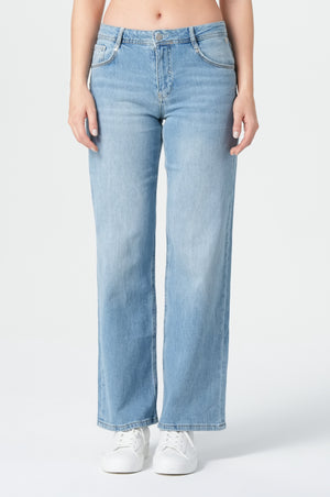 MOD JEANS Nicola Schlaghose - Delicate Sky Blue - SP25-2206.4204