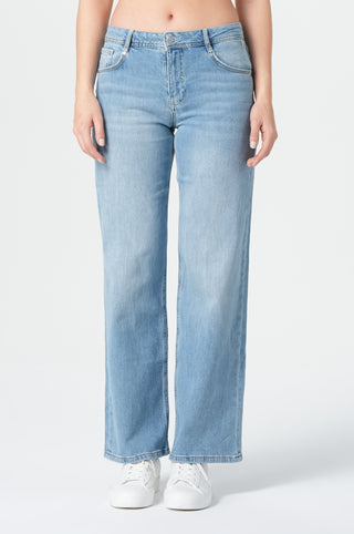 MOD JEANS Nicola Schlaghose - Delicate Sky Blue - SP25-2206.4204