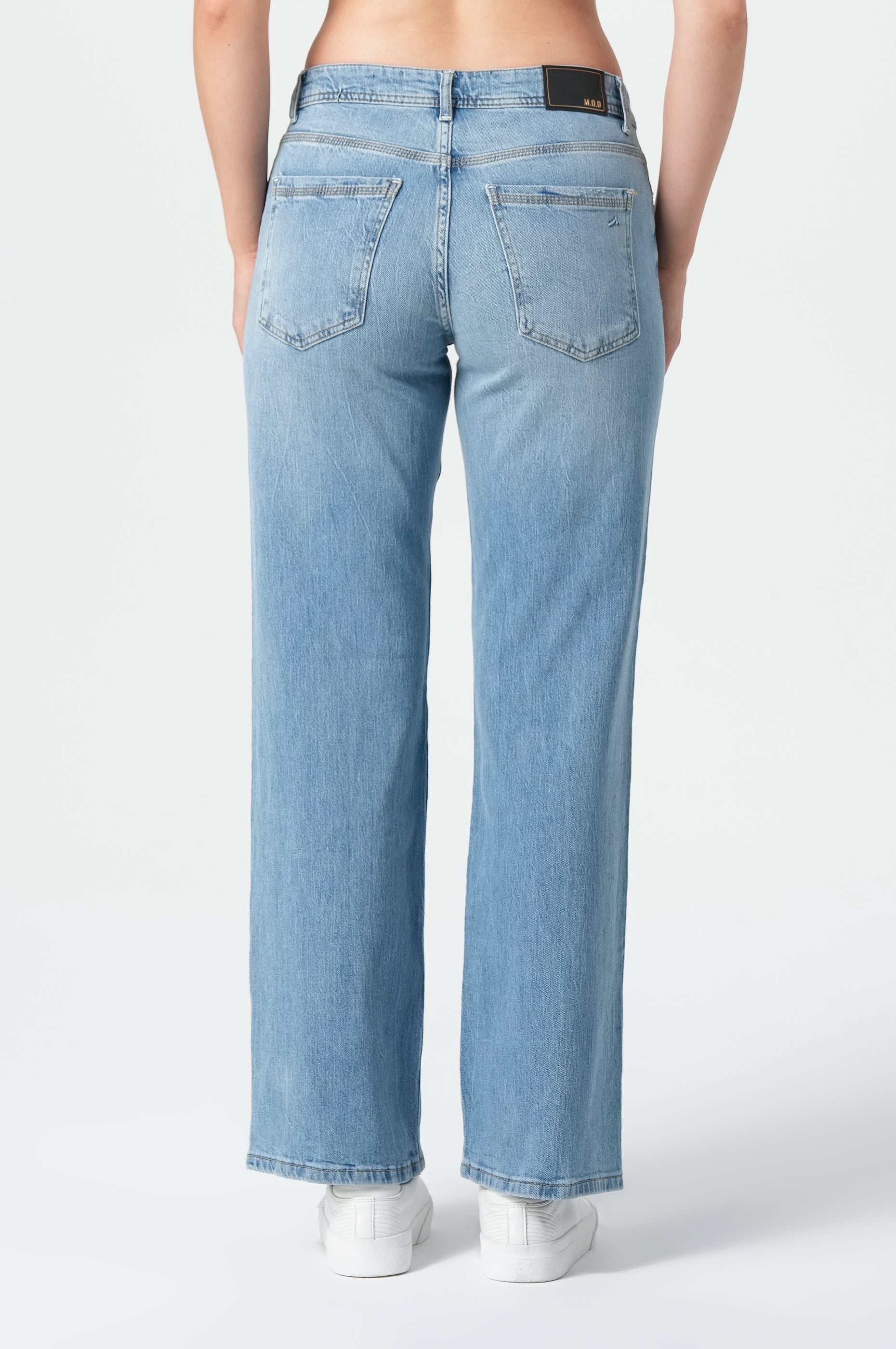 MOD JEANS Nicola Schlaghose - Delicate Sky Blue - SP25-2206.4204 von MOD Jeans