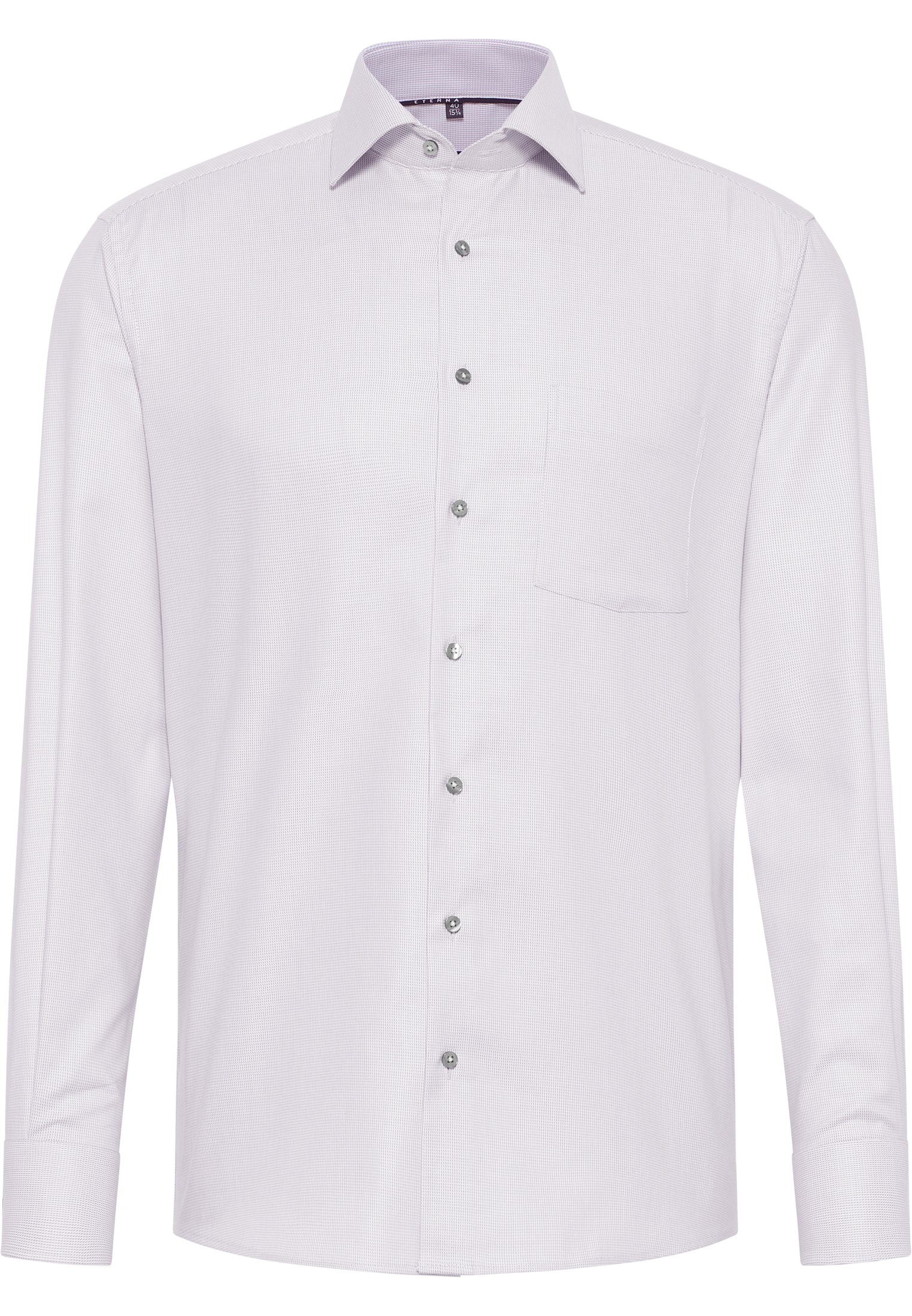 ETERNA MODERN FIT Langarm Hemd - Moonlit White - 3116-32-X169