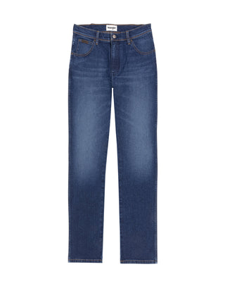 WRANGLER Texas Slim star man  - Deep Indigo Wash - 112341396