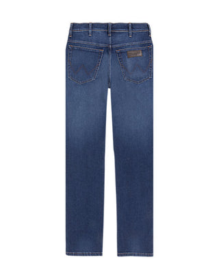 WRANGLER Texas Slim star man  - Deep Indigo Wash - 112341396